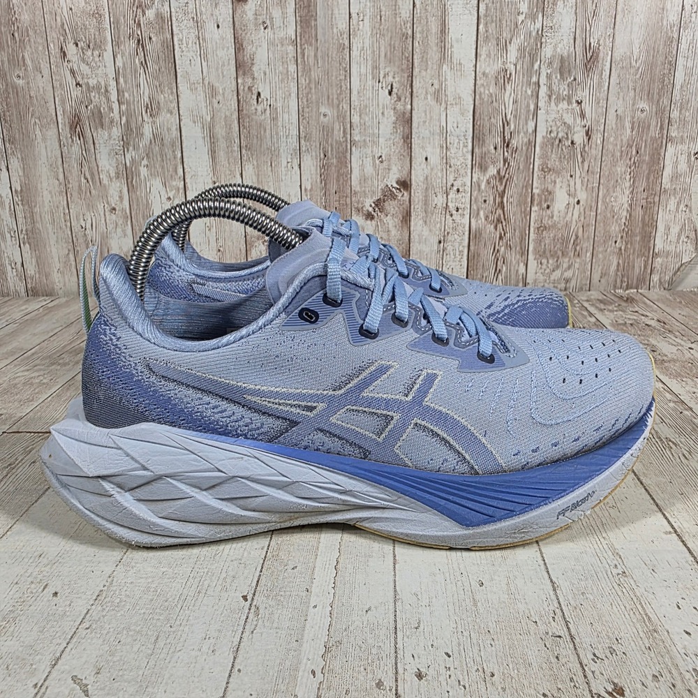 ASICS Novablast 3 Blue Harmony Sky Running Shoes 1012B510 Womens 8.5